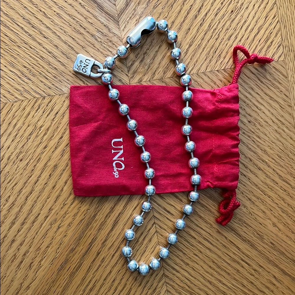 UNO de 50 Silver Necklace with Classic Strand Design